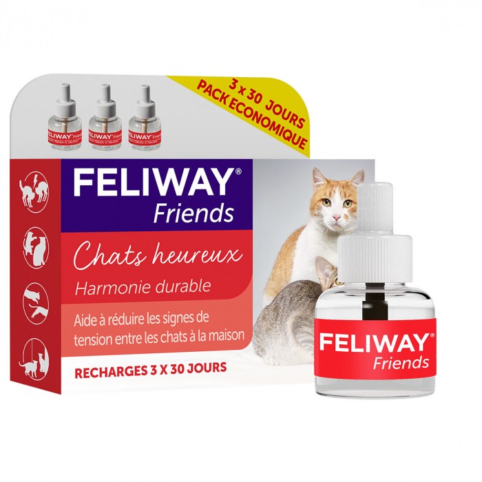 Feliway Friends diffuseur et recharges