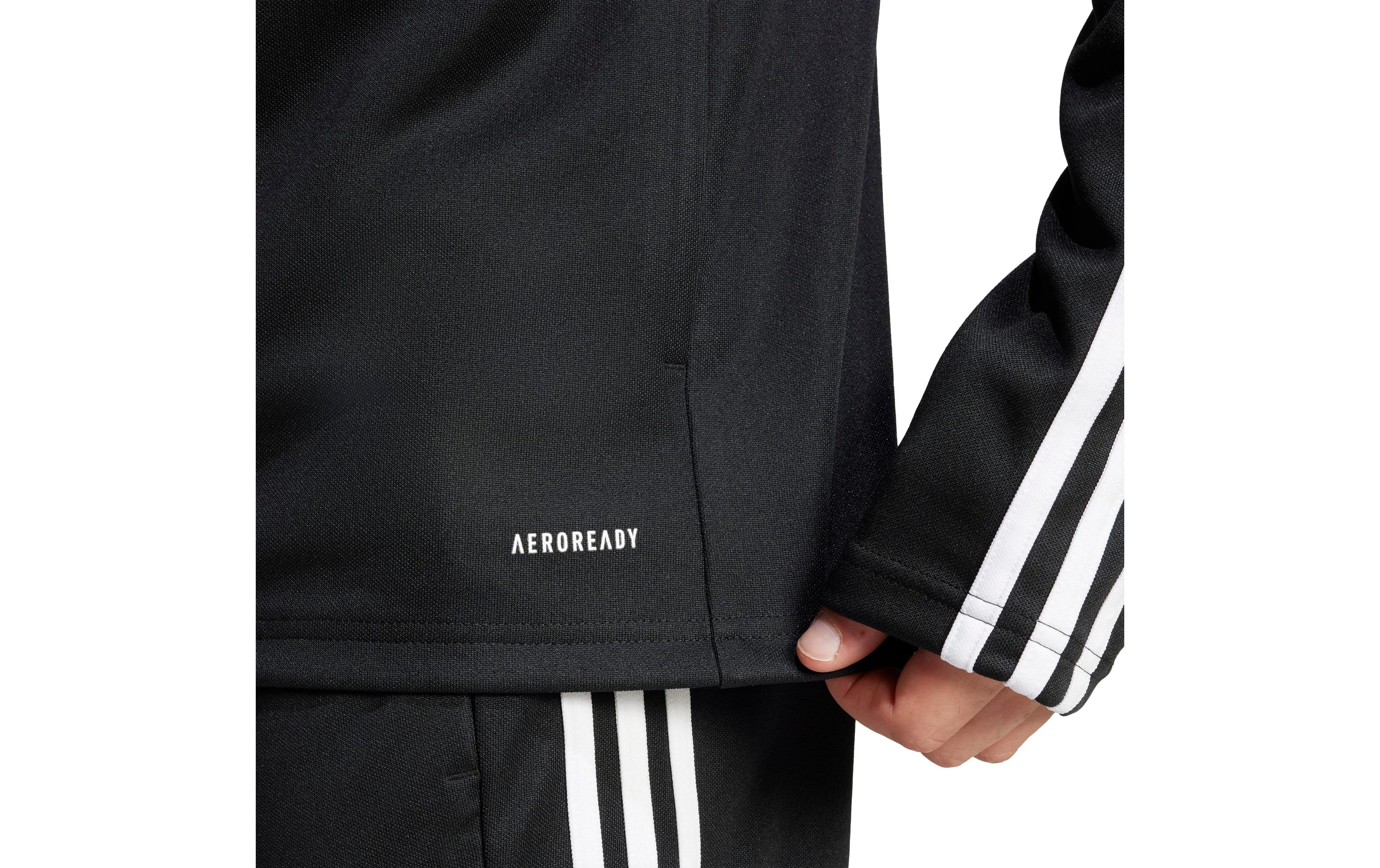 Jacket Training SQ25 XL, Schwarz/WeissTrainingsanzug-Oberteil