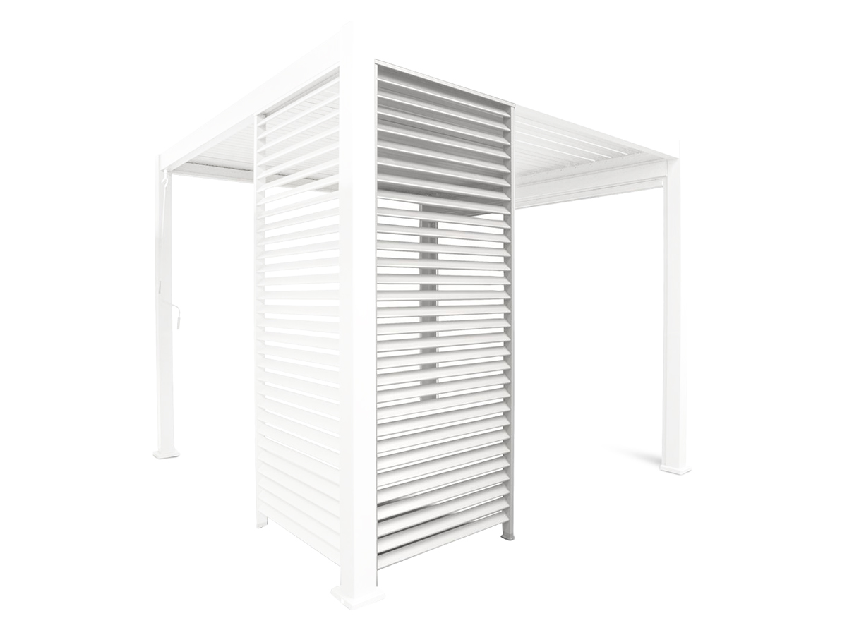 Novum Orion 1 meter verticaal Shutter paneel - White