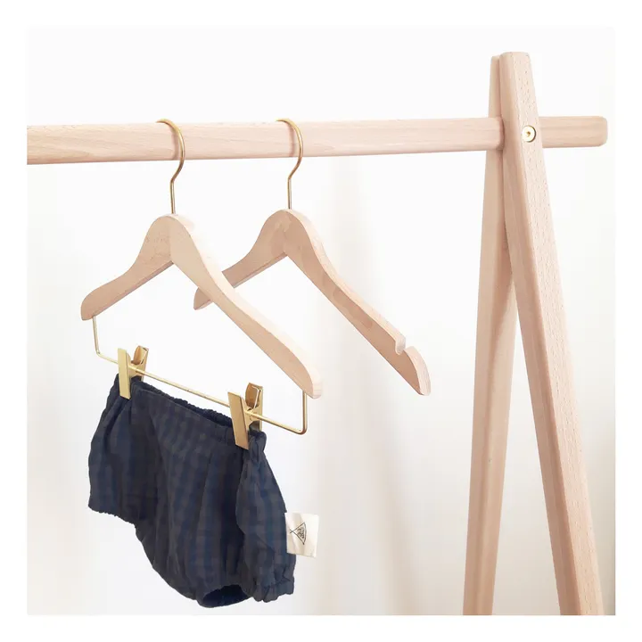 Charlie Crane Cintre enfant Homi avec pinces - Set de 5