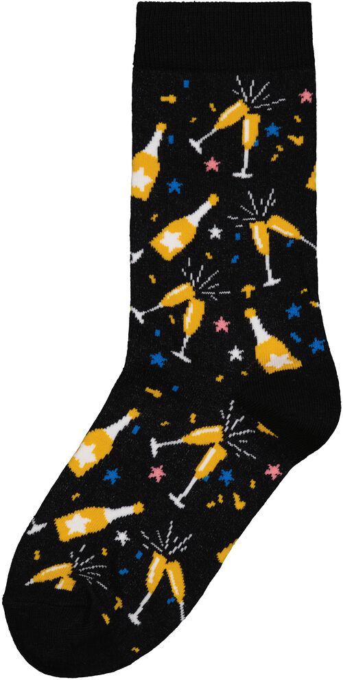 chaussettes avec coton cheers noir