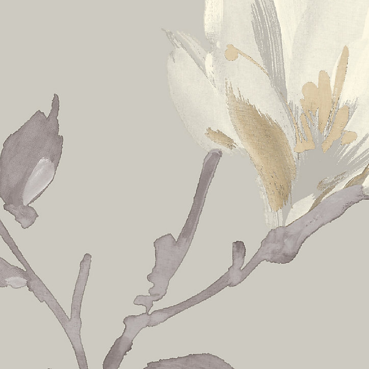 Papier peint intissé GoodHome Leuzea gris clair