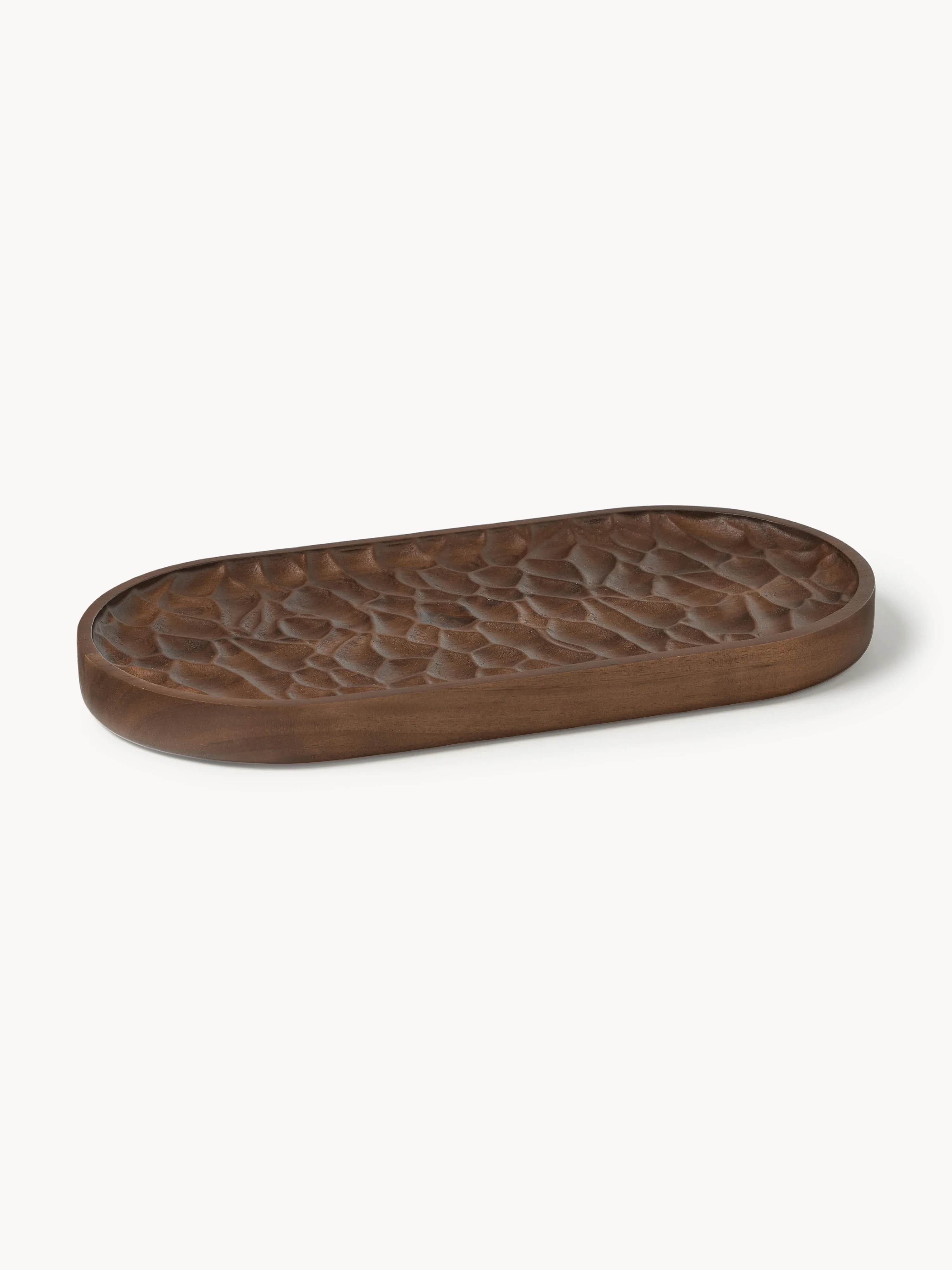 Decoratief dienblad Camila van acaciahout, B 30 cm