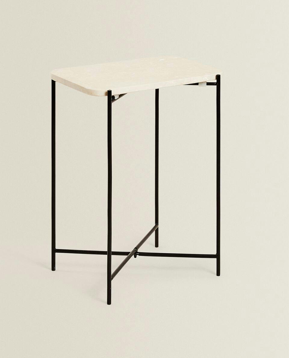 MESA LATERAL DE MÁRMORE