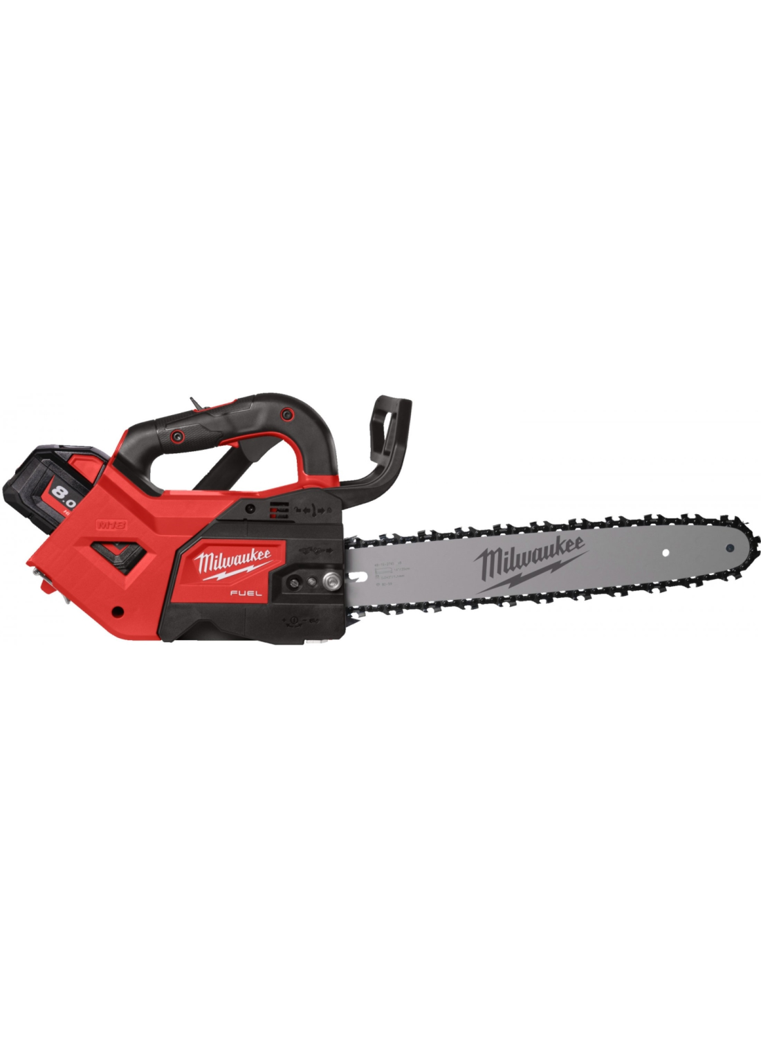 Milwaukee M18 FTHCHS35-802 18V Li-ion accu kettingzaag set (2x 8.0Ah accu) met handgreep -35cm