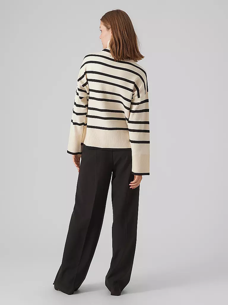 VERO MODA Rollkragenpullover VMSABA beige