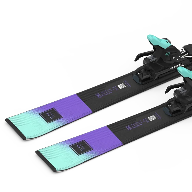 S/MAX N°6 XT (and M10)  Pisten-Ski-Set für Damen Black/PaisleyPurple/BeachGlass