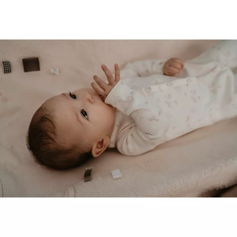 Snoozebaby Strampler Peach Blush