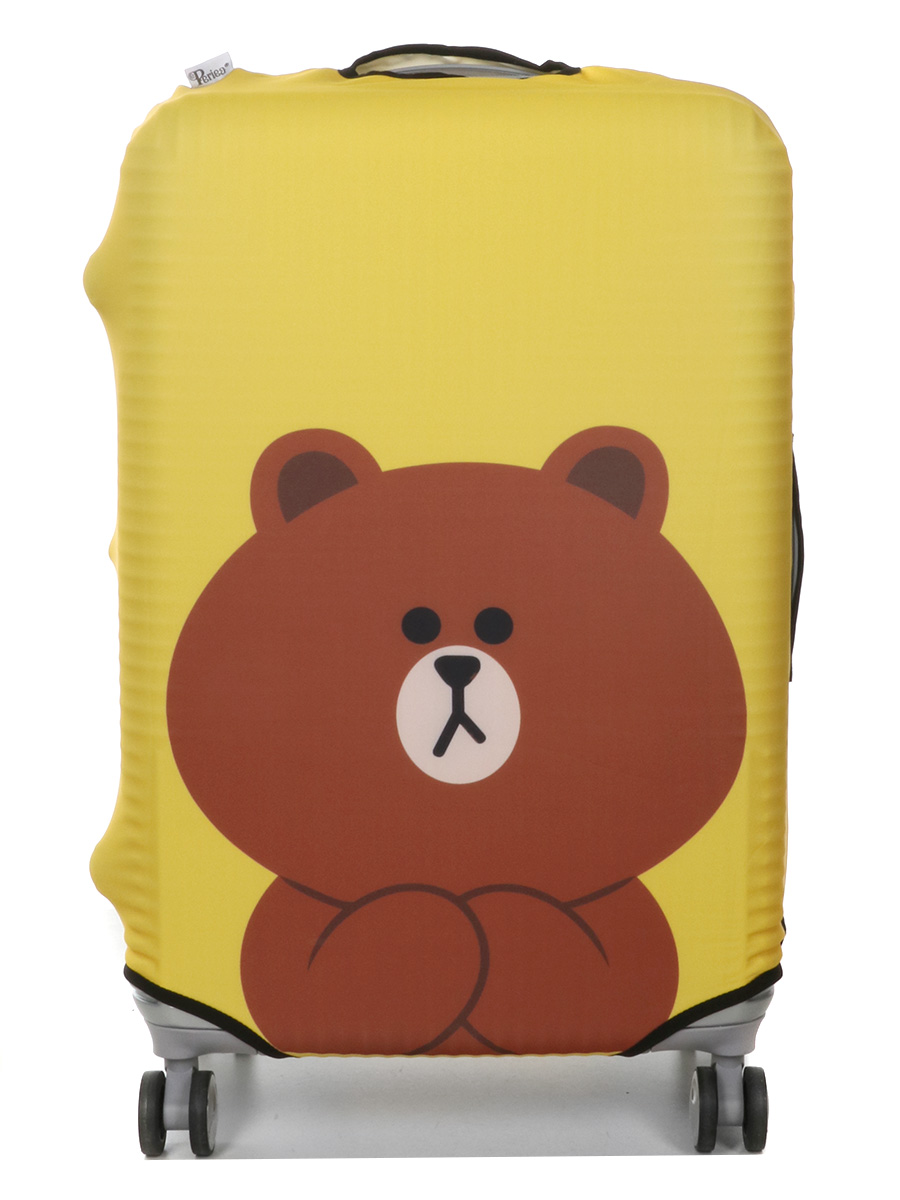 Housse de valise Periea Yellow Teddy M