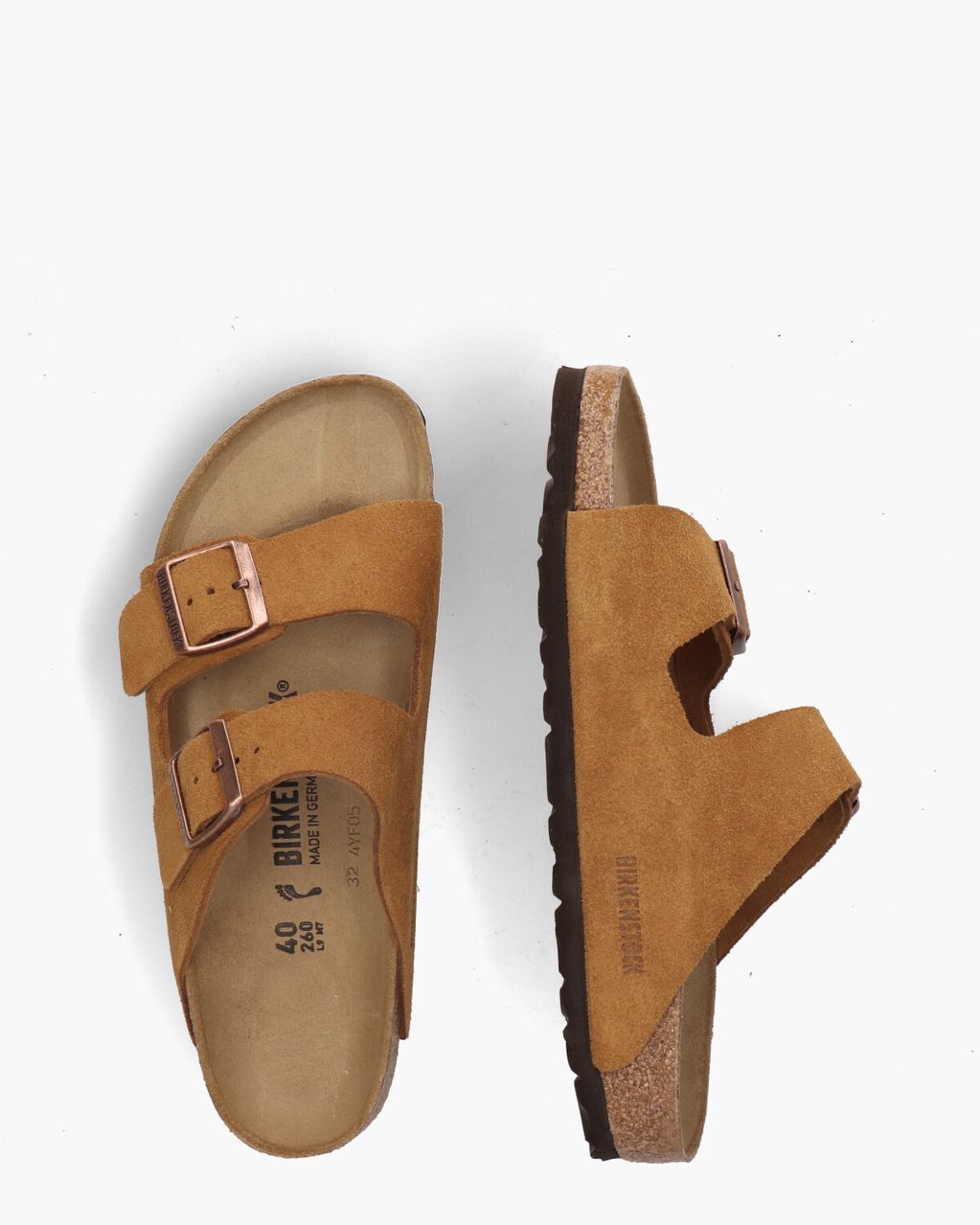 Birkenstock Arizona Cognac Herenslippers