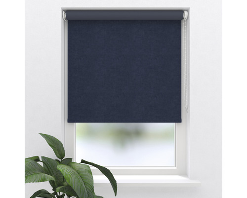 Soluna verduisterend rolgordijn F3 donkerblauw fluweel 60x190 cm