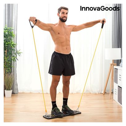 Planche à pompes pliable avec élastiques