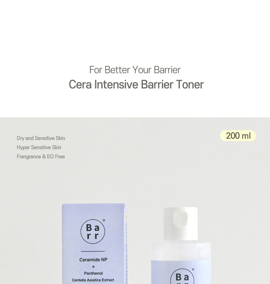 Barr - Cera Intensieve Barrière Toner