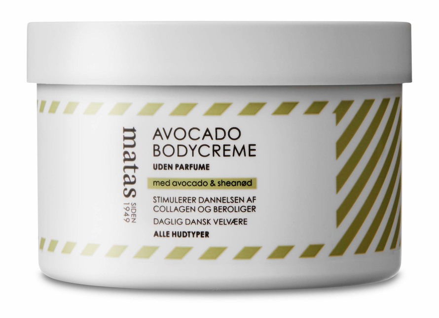 Matas Striber Avocado Bodycreme Uden Parfume 250 ml