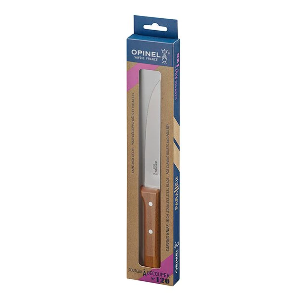 Couteau à découper N°120 lame inox 16 cm Opinel