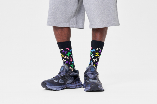 Happy Socks Bow Sock Socken in Mehrfarbig