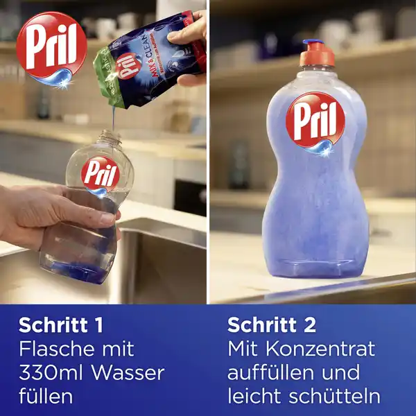 Mix & Clean Geschirrspülmittel Konzentrat Zitrone