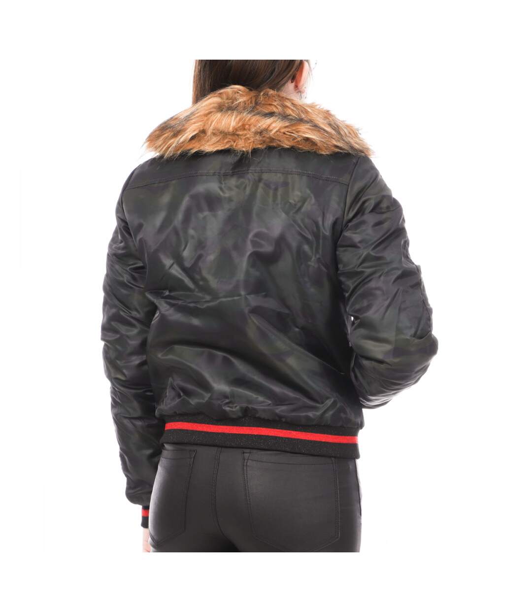 Bomber Camouflage Kaki Femme Teddy Smith Bruny
