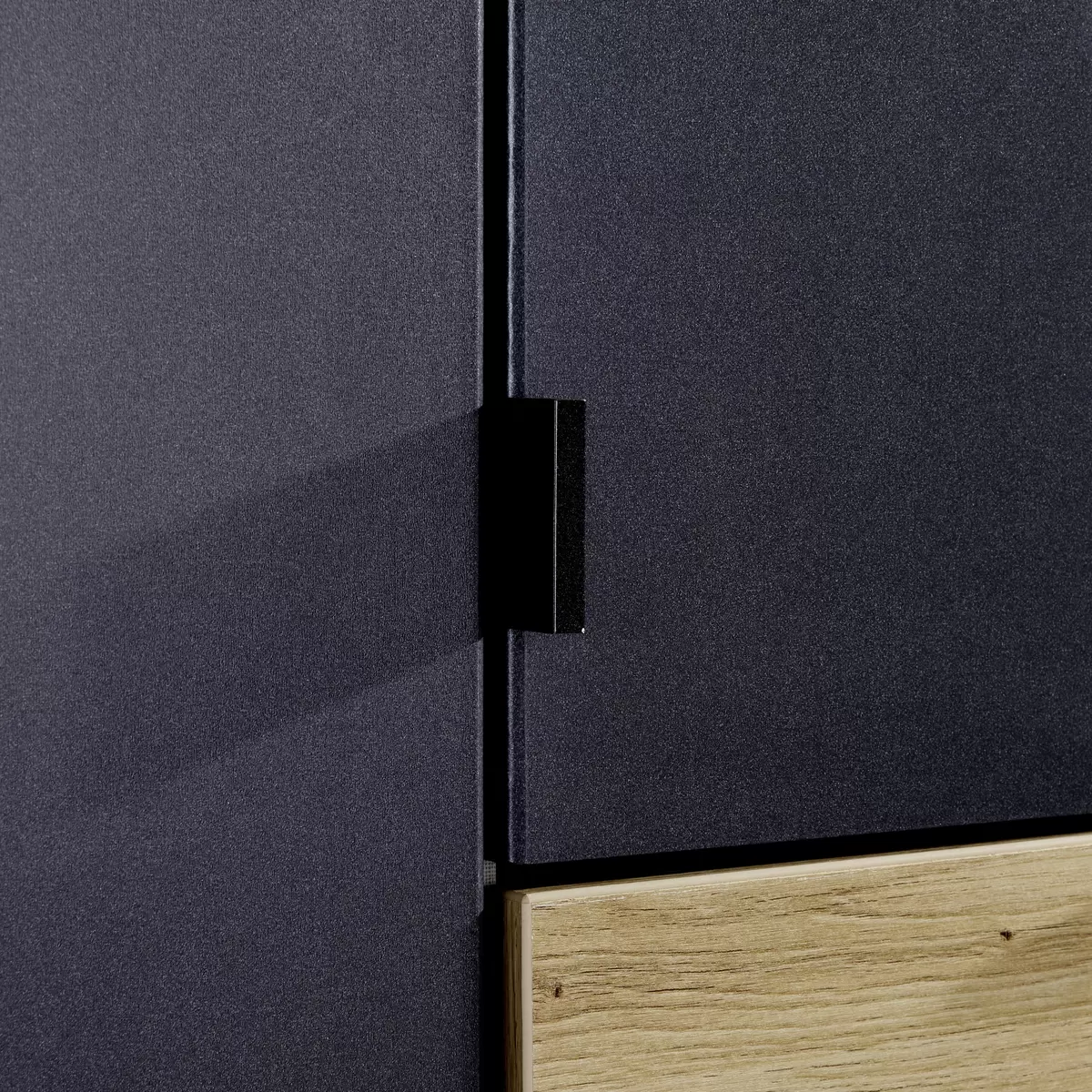 Kleiderschrank 3-trg. Ontario anthrazit,Artisan Eiche
