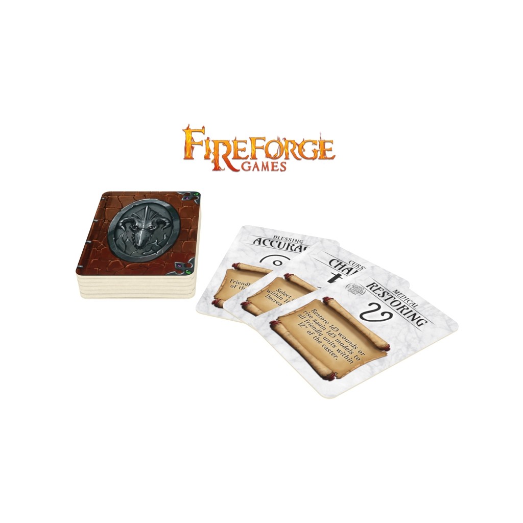 Forgotten World, Cartes de Sorts