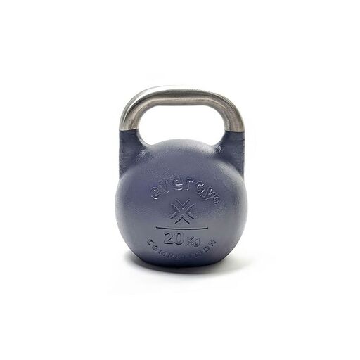 Kettlebell Evergy de competição de 20 kg em aço inoxidável