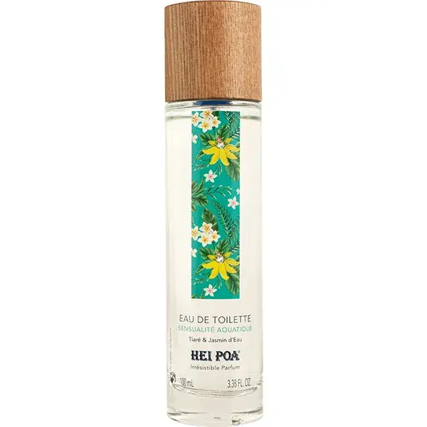 Hei Poa Eau de Toilette Sensualité Aquatique Tiaré & Jasmin d'Eau 100ml