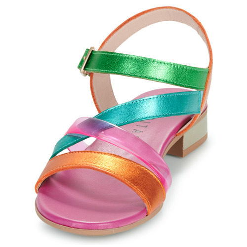 Hispanitas - LENA - Rose / Orange / Vert
