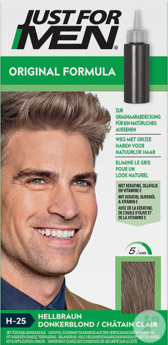 Just For Men Original Formula Coloration Capillaire H25 Châtain Clair 66ml