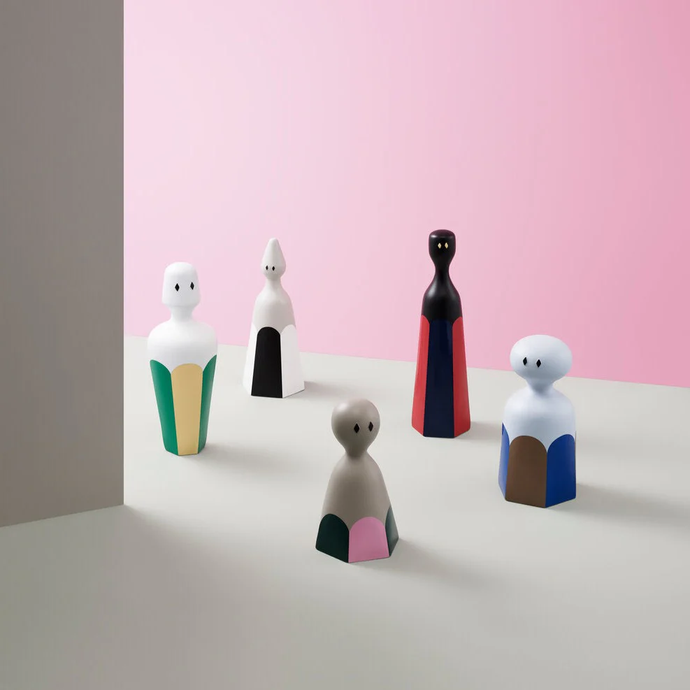 Normann Copenhagen  Tivoli by Fantasy figurines king - Lollipop Red/Royal Blue