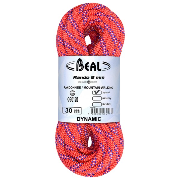 Beal - Rando 8 mm - Corde jumelée