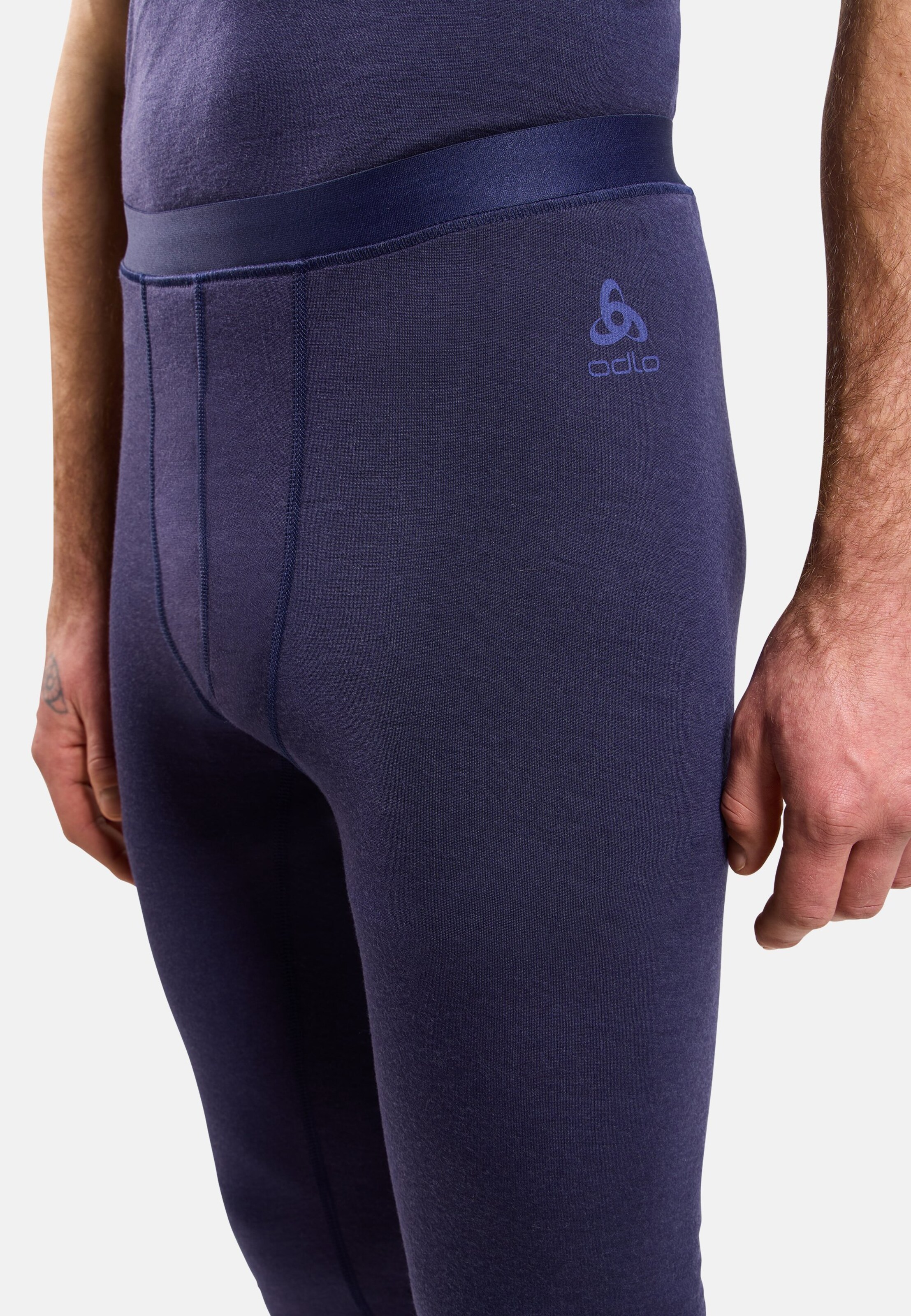 Natural Merino 200 Base Layer Tights in eclipse