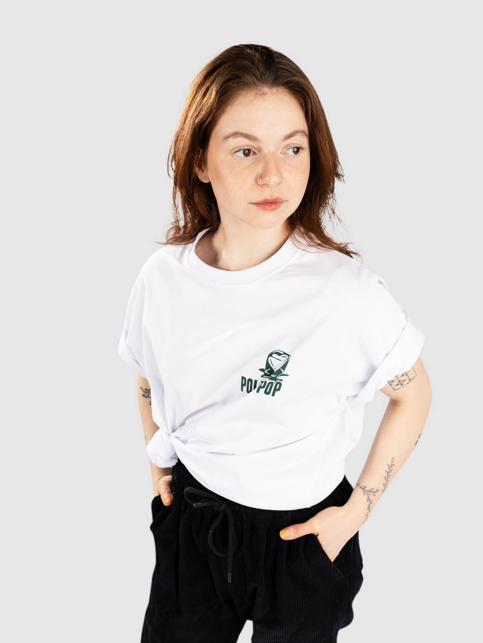 Polypop Meltdown T-Shirt white