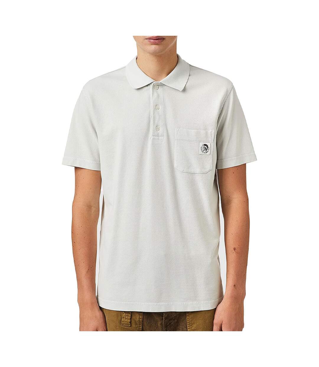 Polo Bleu Clair Homme Diesel Worky