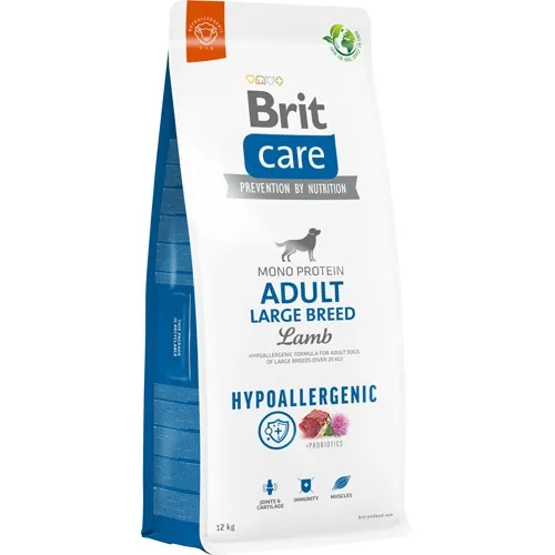 Brit Care Dog Hypoallergenic Adult Large Breed, Lamb, 12 kg