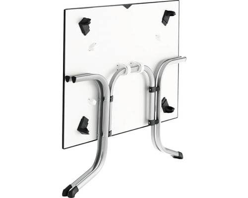 Klaptafel vivodur 120 x 80 x 73 cm grafietgrijs