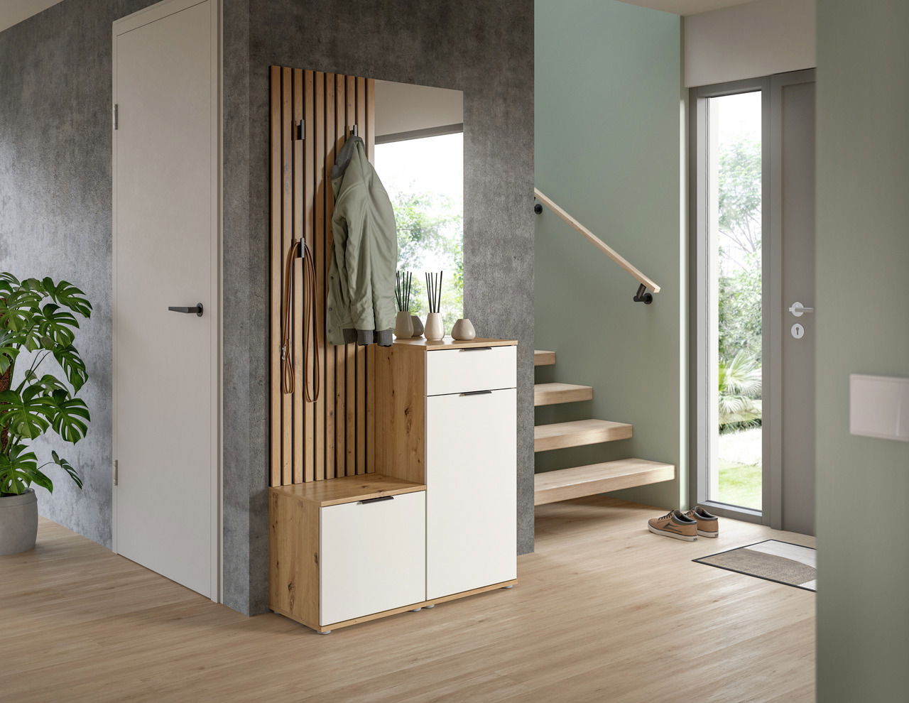 XORA Kompaktgarderobe SIMPLE
