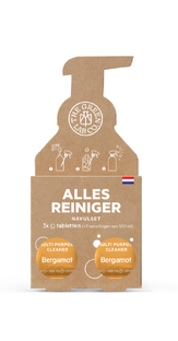 The green Lab Co. Allesreiniger Navul Set Bergamot 3ST