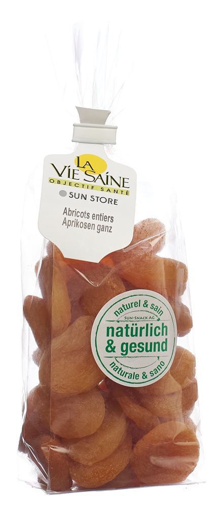 LA VIE SAINE Aprikosen ganz entsteint<br>275 g, Beutel