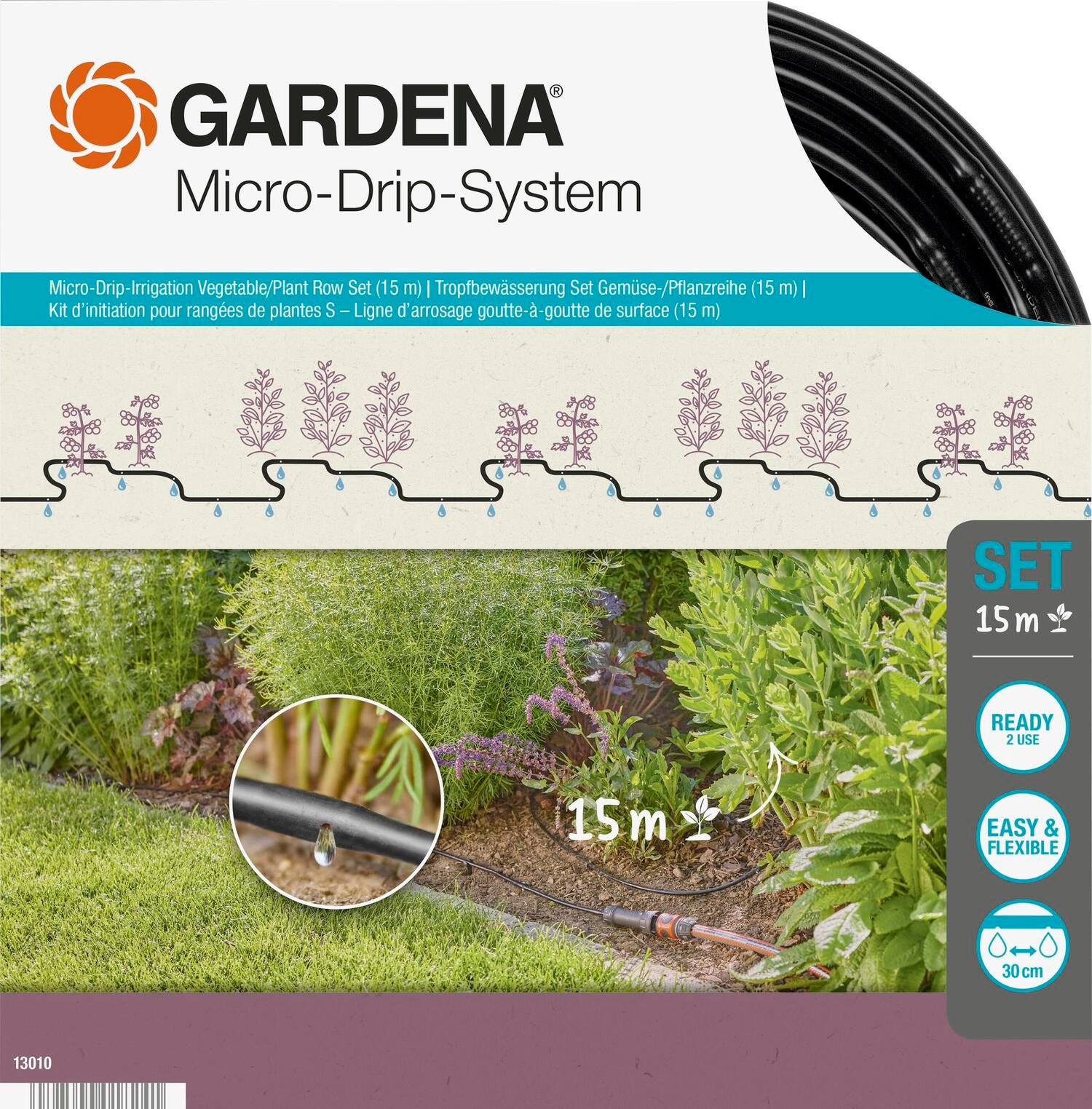 Gardena start set s 15 m