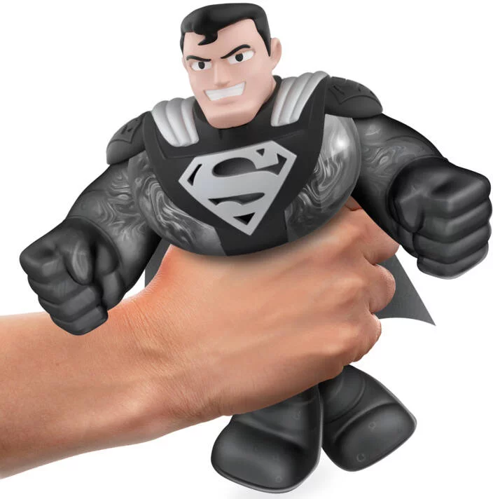 DC COMICS - FIGURINE - GOO JIT ZU - SUPERMAN - ARMURE NOIRE 11CM