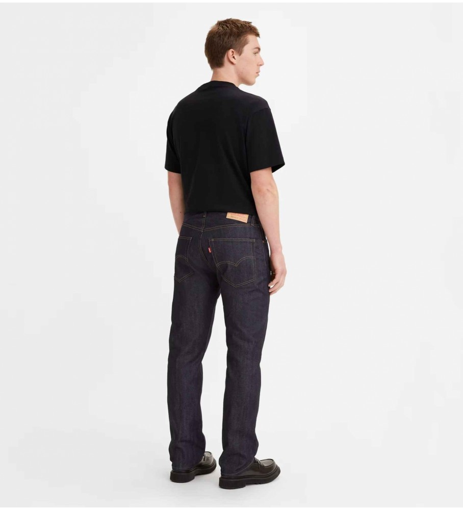 Calça jeans Levi's 505 vintage preta de 1967