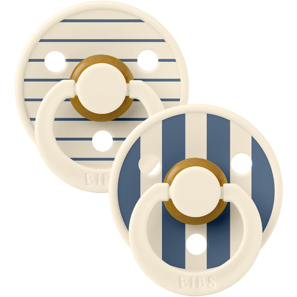 Køb Bibs Ivory Steel Blue Mix Studio Colour 2-pack Pin Latex