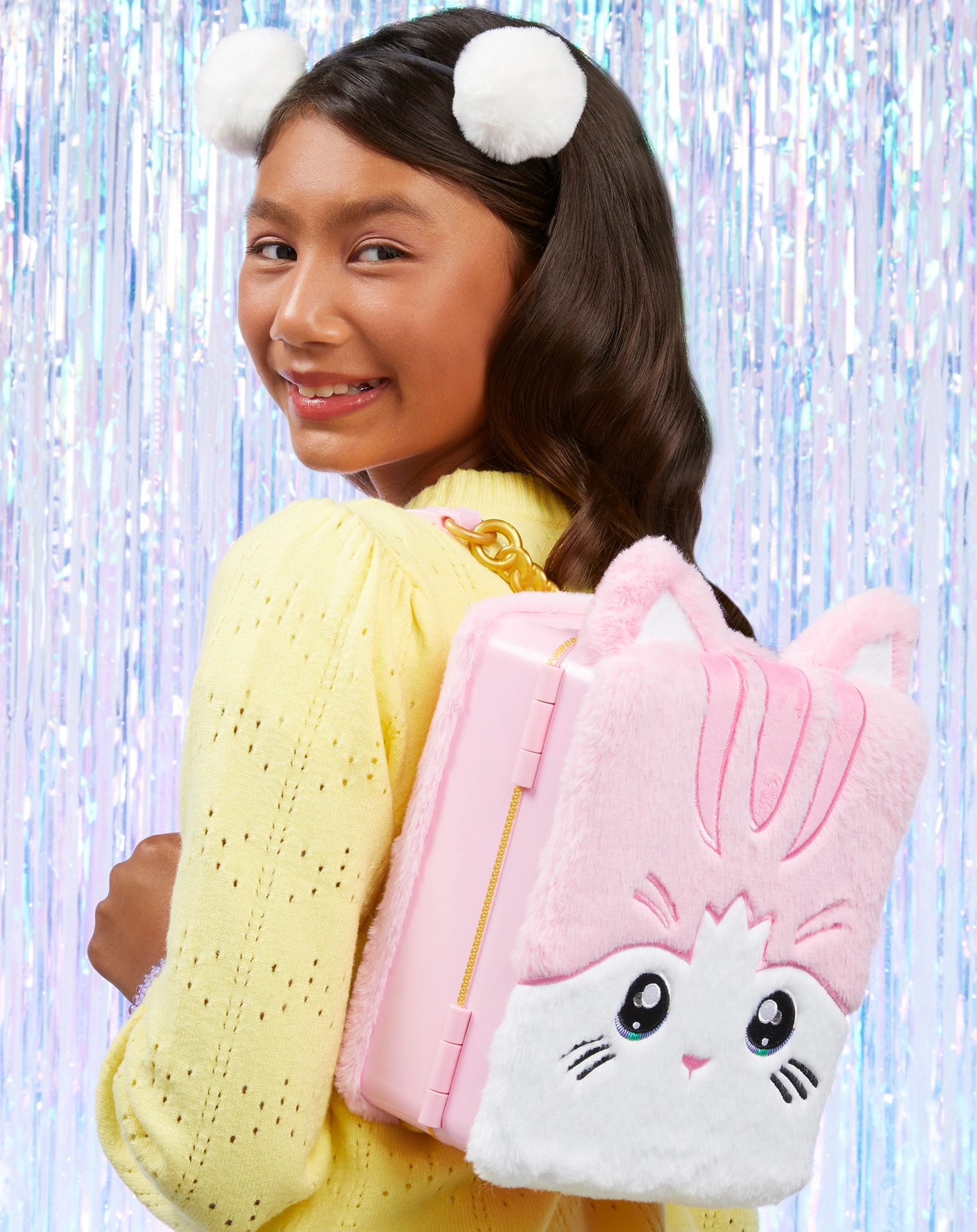 Puppen-Zubehör BACKPACK BEDROOM - PINK KITTY 3in1