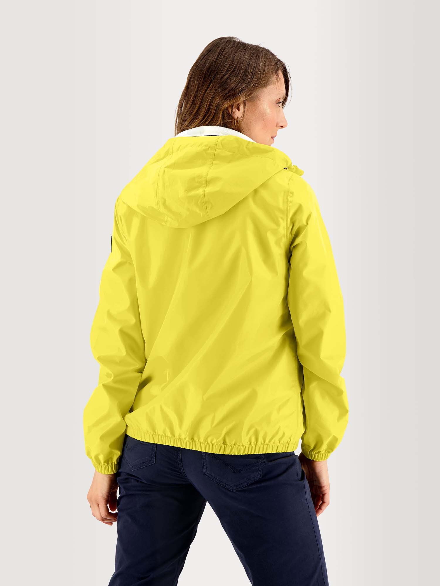 Coupe-Vent Femme Imperméable Jaune