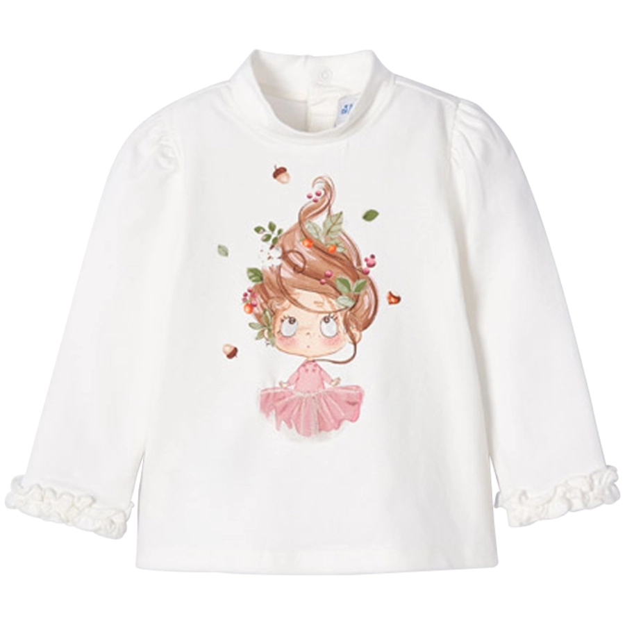 Mayoral Langarmshirt weiß