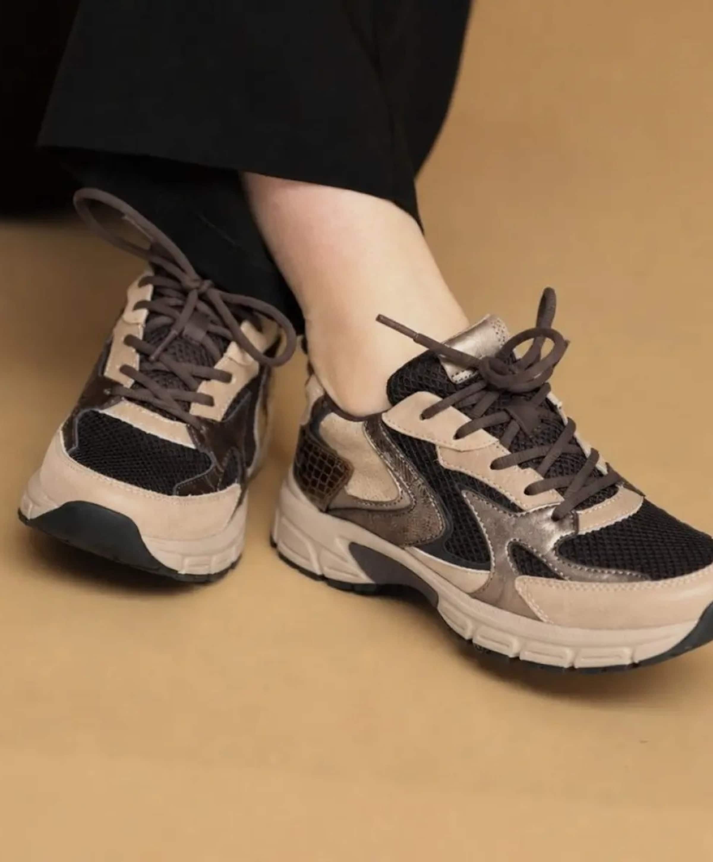 Gabor dames sneakers beige