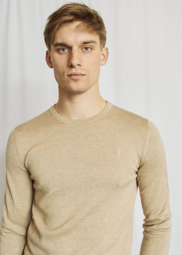 Bruun & Stengade BS Jupiter Regular Fit Knitwear Sand