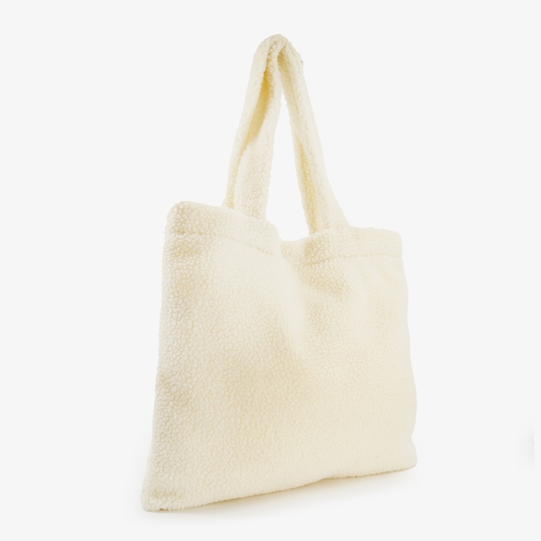 Teddy shopper tas ecru