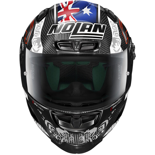 X-lite - Casque X-803 RS Ultra Carbon Replica Casey Stoner 10th Anniversary Noir / Bleu / Rouge