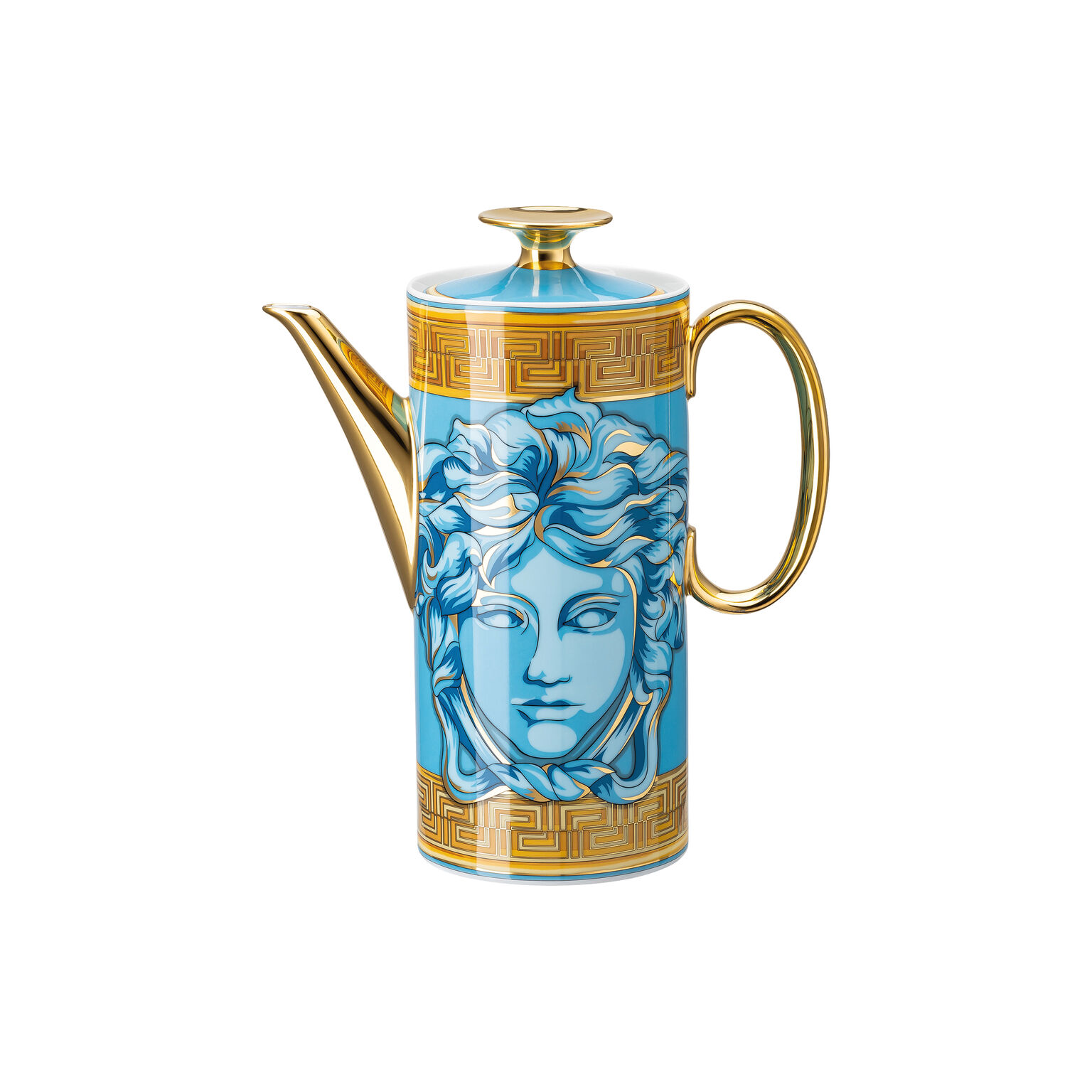 Medusa Amplified Blue Coin Kaffeekanne 6 Pers.